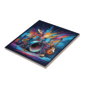 Muziekinstrumenten Tegeltje (Zijkant)