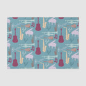 Muziekinstrumenten Tissuepapier (Voorkant)