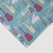 Muziekinstrumenten Tissuepapier (Detail)