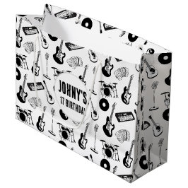 Muziekinstrumenten verjaardag groot cadeauzakje