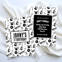 Muziekinstrumenten verjaardag