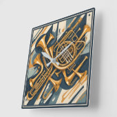 Muziekinstrumenten Vierkante Klok (Hoek)