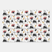 Muziekinstrumentenpatroon Inpakpapier Vel (Voorkant 3)