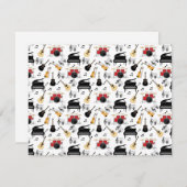 Muziekinstrumentenpatroon Kaart (Voorkant / Achterkant)