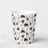 Muziekinstrumentenpatroon Papieren Bekers (Rechts)