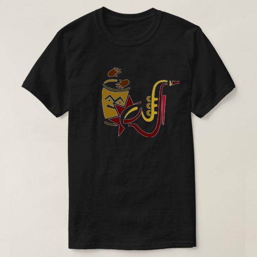 MuziekinstrumentenShirt T-shirt (Design voorkant)