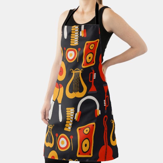 Muziekinstrumentgeluiden Schort (Insitu)