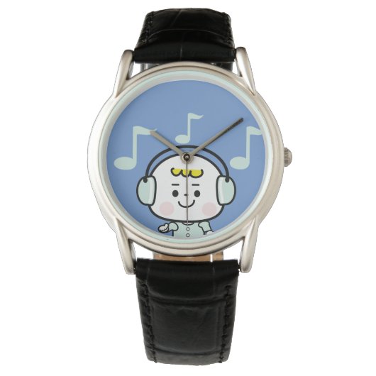 muziekjongen horloge (Voorkant)