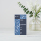 Muziekkaart Visitekaartje (Staand voorkant)