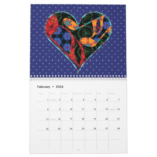 Muziekkalender Kalender (Feb 2026)