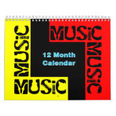 Muziekkalender Kalender (Hoes)