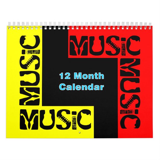 Muziekkalender Kalender (Hoes)