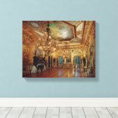 Muziekkamer interieur canvas afdruk (Insitu (Houten vloer))