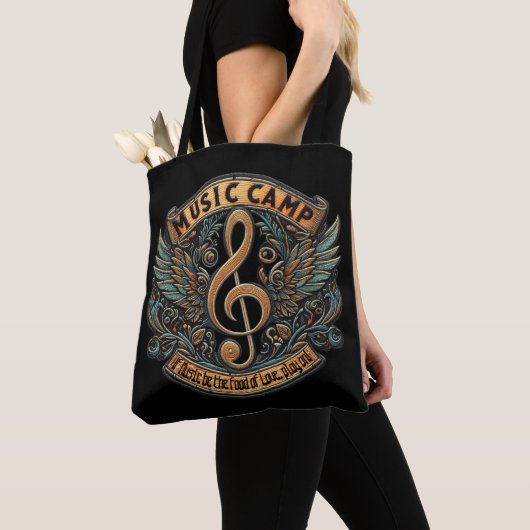 Muziekkamp Tote Bag (Dichtbij)