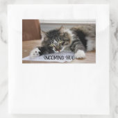 Muziekkat Inkomende Stickers (Tas)