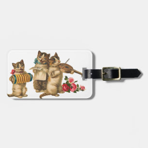 Muziekkatten Bagagelabel