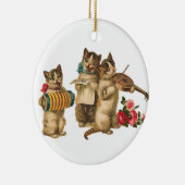 Muziekkatten Keramisch Ornament (Rechts)