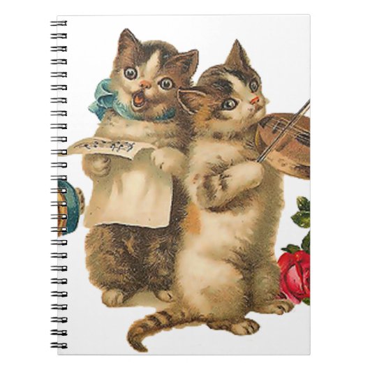 Muziekkatten Notitieboek (Voorkant)