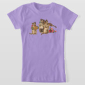 Muziekkatten T-shirt (Laagn)