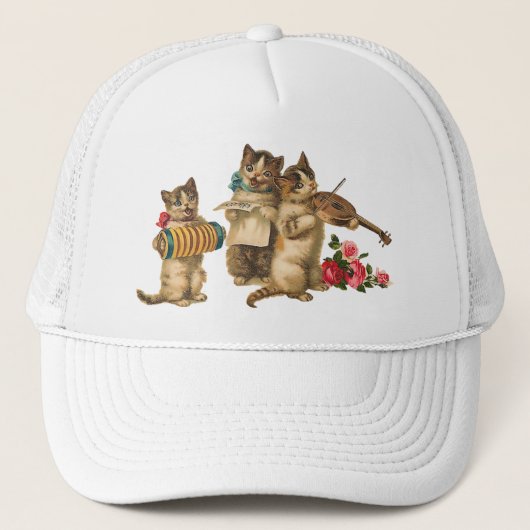 Muziekkatten Trucker Pet (Voorkant)
