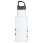 Muziekkatten Waterfles (Achterkant)