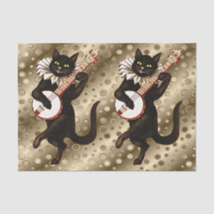 muziekkattenpapier tissuepapier