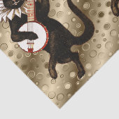  muziekkattenpapier tissuepapier (Detail)