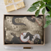  muziekkattenpapier tissuepapier (Geschenk)