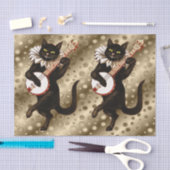  muziekkattenpapier tissuepapier (Craft)