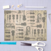  muziekkentaart gitaar Violin Tuba Tissuepapier (Craft)