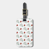 Muziekkerstboom Bagagelabel (Voorkant verticaal)