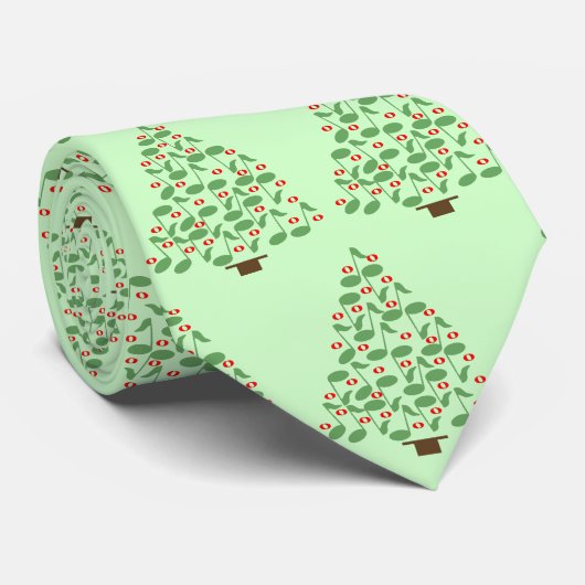 Muziekkerstboom Stropdas (Opgerold)