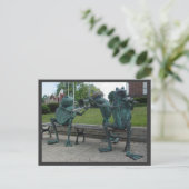 Muziekkikkers Briefkaart (Staand voorkant)