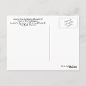 Muziekkikkers Briefkaart (Achterkant)