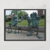 Muziekkikkers Briefkaart (Voorkant)