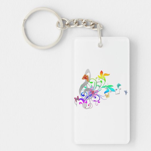 Muziekkleur Sleutelhanger (Voorkant)