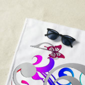 Muziekkleur Strandlaken (In situ)