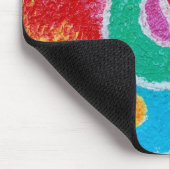 Muziekkleuren Mousepad Muismat (Hoek)