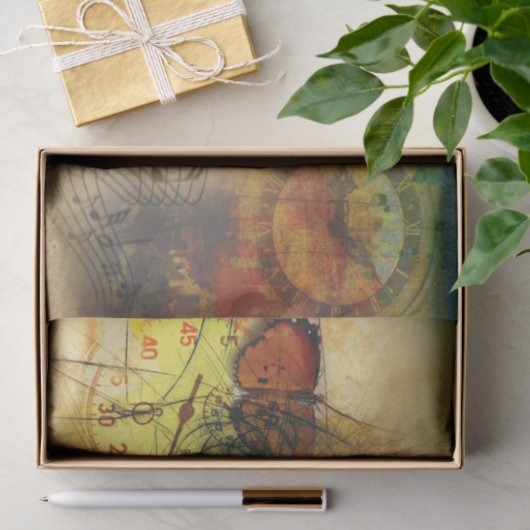 Muziekklokkenluidsprekerpapier voor het loskoppele tissuepapier (Geschenk)