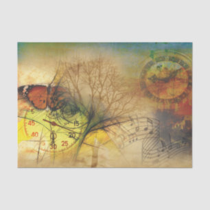 Muziekklokkenluidsprekerpapier voor het loskoppele tissuepapier