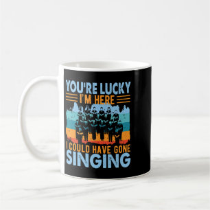 Muziekkoor geschenken Muzikant Zanger Koffiemok