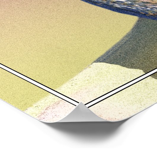 Muziekkop Poster (Hoek)