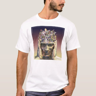 Muziekkop T-shirt