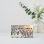 Muziekkoptelefoon | Interne mixer Visitekaartje (Staand voorkant)