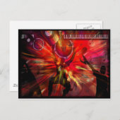 Muziekkunst Briefkaart (Voorkant / Achterkant)