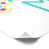 Muziekkunst houdt de muziek niet tegen foto afdruk (Hoek)