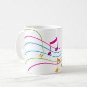 Muziekkunst Koffiemok (Voorkant links)