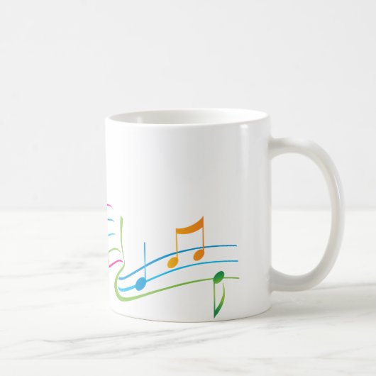 Muziekkunst Koffiemok (Rechts)