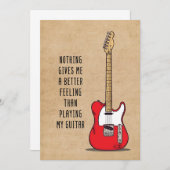 Muziekkunst niets geeft me een betere save the date (Voorkant / Achterkant)