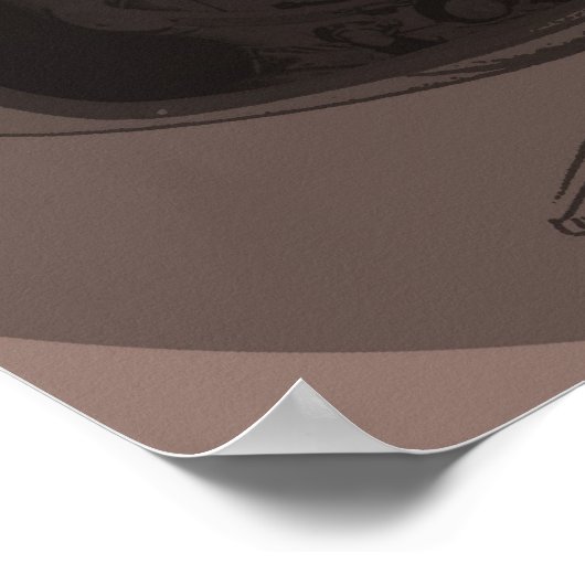 Muziekkunst Poster (Hoek)